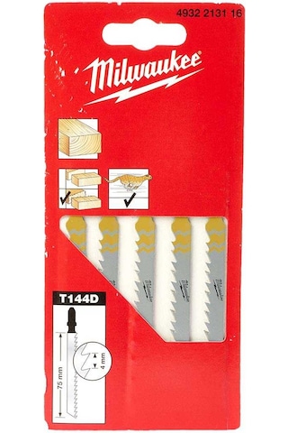 Milwaukee 75 Mm Dekupaj Bıçağı T144D Ağaç - 5'Li