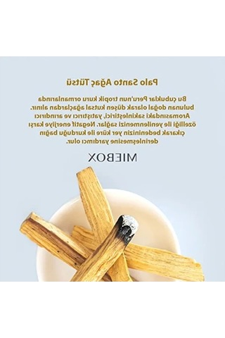 Sertifikalı Yüksek Reçineli Doğal Palo Santo Tütsü, 3 Adet Set
