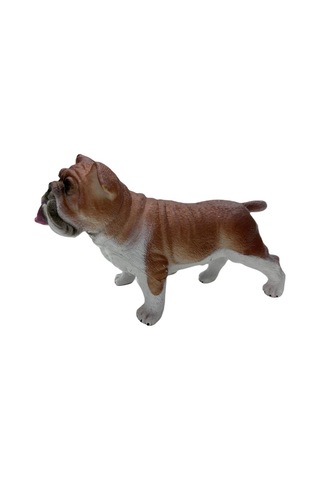 Soft Köpekler - Amerikan Bulldog Cinsi Köpek - E013 Hayvan Figürü