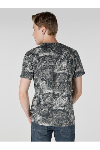 Colin's Colins Gri Erkek Tshirt K.Kol Cl1064900 Q1.V2 Gra 001