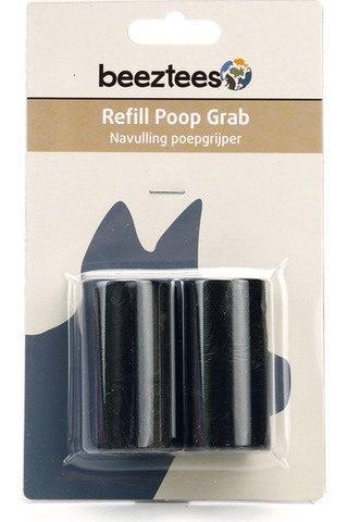 Beeztees Köpek Dışkı Toplama Poşeti, 400041 Beeztees Dışkı Toplama Aparatı Yedeği, 2x20adet