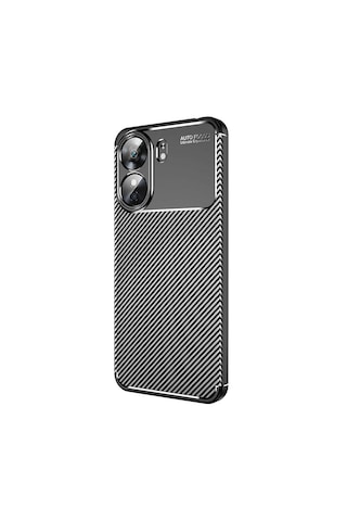 Xiaomi Poco X7 Pro Kılıf Kamera Korumalı Karbon Desenli Silikon