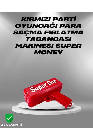 Elektrikli Money Gun Oyuncak Parti Tabancası 1