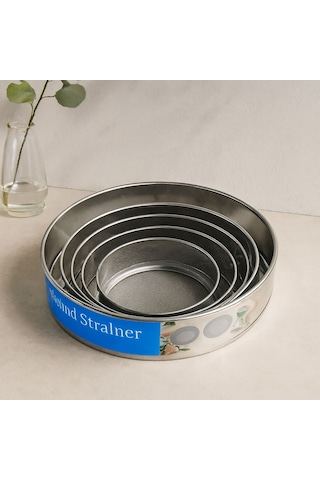 Metal Un Eleği Seti 6'lı 15-26.5 Cm
