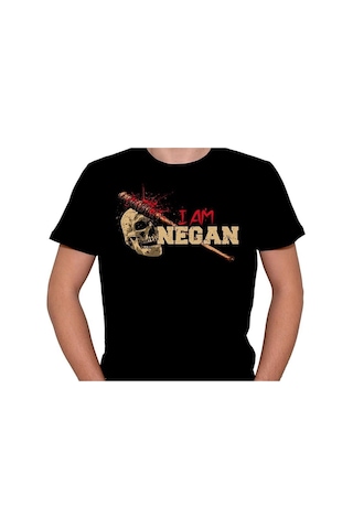 I Am Negan The Walking Dead Yürüyen Ölüler Tişört Unisex T-shirt 001