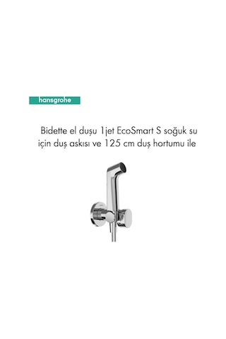 Bidette El Duşu / Taharet Duşu 1jet Ecosmart Duş Askısı Ve 125 Cm Duş Hortumu İle 29230000 Diğer