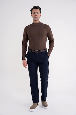 Efor Ts 894 T-shırt Slim Kakao Casual Kakao