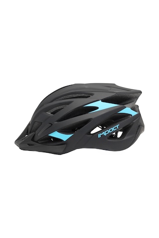 İmpact Scap Siyah Mavi 59-61cm M-l Bisiklet Kaskı Mavi - Siyah
