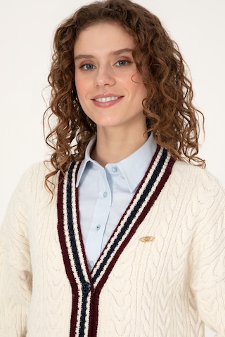 U.S. Polo Assn. U.s. Polo Assn. Kadın Hırka Triko 50314775-vr256 İnci