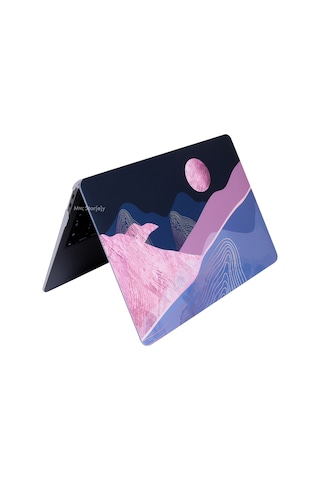 Huawei Kılıf Matebook D14 Kılıf 2019-2020-2021-2022 Yılı İle Uyumlu Koruyucu Wavelayers01nl Pembe