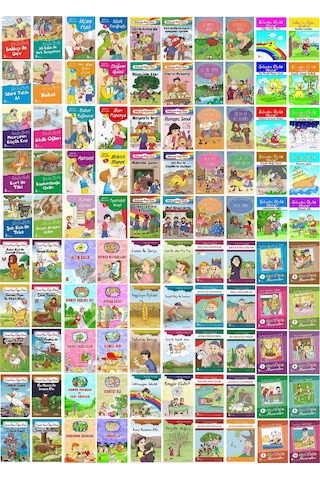 1.sınıf 100 Lü Hikaye Seti -hızlı Okuma Kitabı Hediyeli