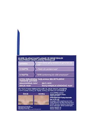 Nıvea Epigenetics Rejuvenating Yaşlanma Karşıtı Gece Yüz Bakım Kremi 50ml