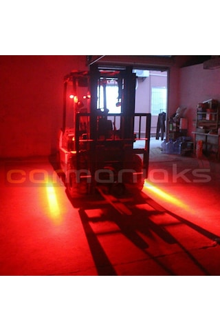 Forklift Redzone Kırmızı Bölge Güvenlik Uyarı Işığı Alan Lambası