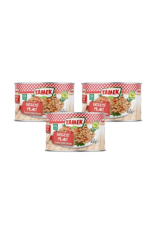 Tamek Fasulye Pilaki 3 x 400 G