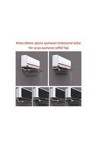 Split Klima Aparatı - Klima Hava Yönlendirici - Klima Siperlik