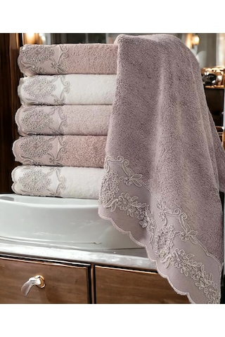 Marta 6lı El-yüz Havlusu 50x90 Cm Asorti Karışık Marta 6lı El-yüz Havlusu 50x90 Cm Asorti Karışık