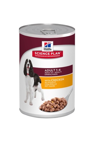 Hill's Adult Tavuklu Konserve Yetişkin Köpek Maması 12 x 370 G