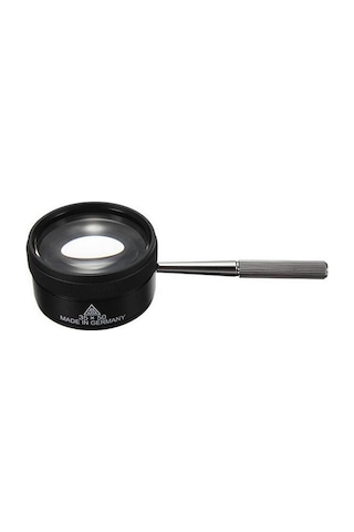 35X 50Mm Metal Kasa Optik Cam Lens El Büyüteç Kolay Kavrama Saplı