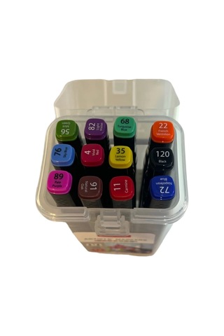 Südor Mona Lısa Nora Touchblack Marker 12 Renk