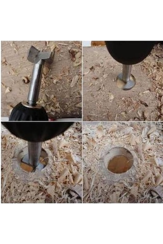 100 Mm Menteşe Yuva Açma Freze Matkap Ucu Açmak Ahşap Delme