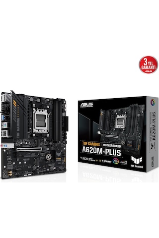 Asus Tuf Gamıng A620m-plus Wıfı Ddr5 Hdmı M.2 Matx Am5