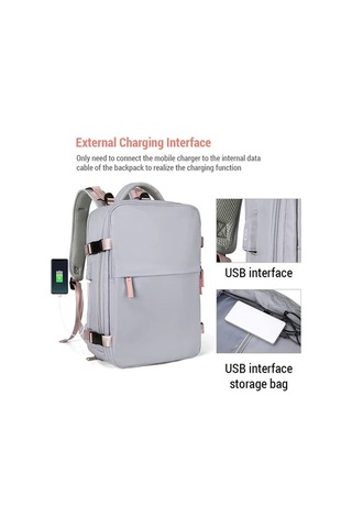Vacuum-sealed Travel Backpack For Men Women - Lightweight Larg...