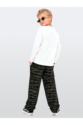 Deno Kids Denokids Erkek Çocuk Takım Dinozor Baskılı %100 Pamuk T-shirt Ve Pantolon 3-8 Yaş Çok Renkli