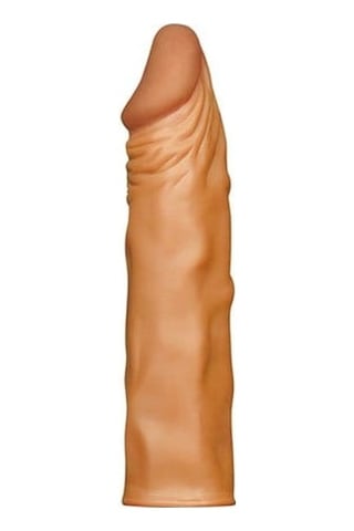 Zaga Oyun Pleasure Extender 5 CM Dolgulu Premium Melez Silikon Penis Kılıfı