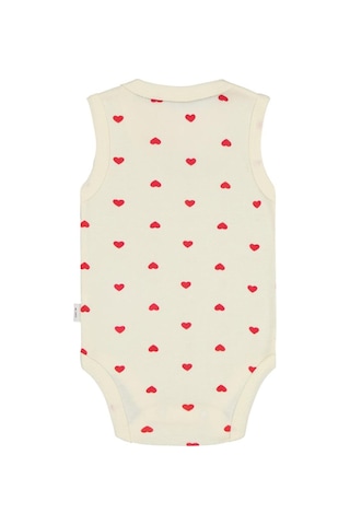 Civil Baby Kalp Baskılı 1-36 Ay Çıtçıtlı Badi Sarı