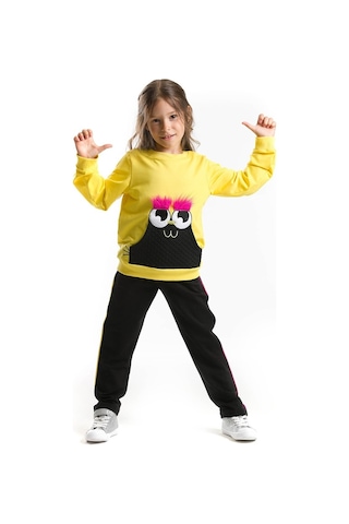 Denokids Kaş Göz Eşofman Takım Çok Renkli