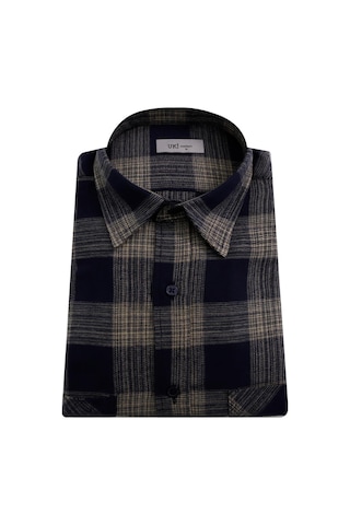 Uki Lacivert Comfortfir Oduncu Gömlek Lacivert