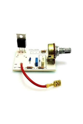 Gauss Ahşap Yakma Makinası Ayarlama Kartı