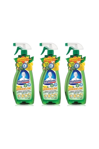 Highgenic Sirkelim Temizleyici 750ML LİMON - 3 Adet