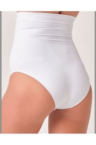 Sistina Beyaz Kadın Dikişsiz Slip Korse - 780