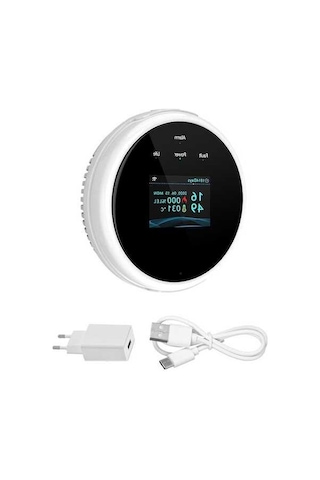 Supermarket1 Wi-fi Gaz Dedektörü - Doğalgaz/lpg Kaçak, 70db Sesli Uyarı, Mobil Bildirim