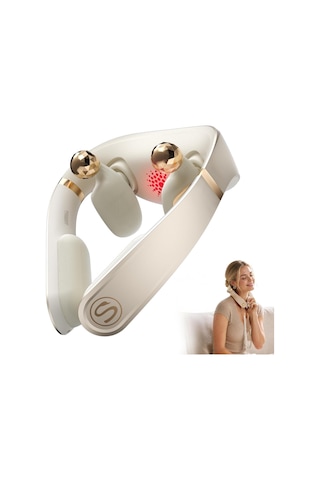 Isı Ve Müzik Özellikli Skg Boyun Masajı Cihazı, Uygulama, Shiatsu Kablosuz, Ps700