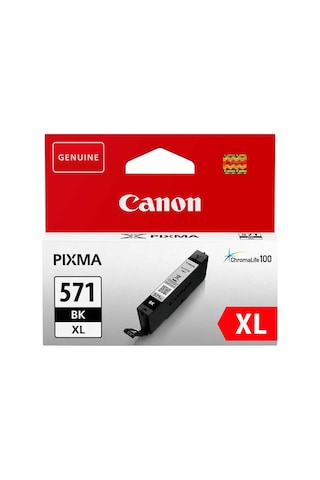 Canon Clı - 571bk Xl Siyah Yüksek Kapasiteli  Mürekkep Kartuş 0331c001aa