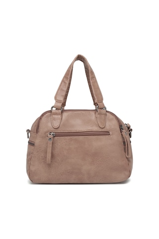 Smart Bags Pudra Küçük Boy Çok Cepli Uzun Askılı Kadın Günlük El Ve Omuz Çantası Vizon