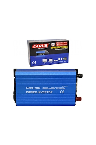 Carub İnverter 12v Dan 220v A Yükseltici 1000w Usb 5v-1a Çıkışlı Br4621860