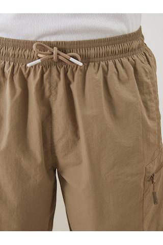 Lcw Swımwear Bej Diz Hizası Boy Basic Erkek Deniz Şortu