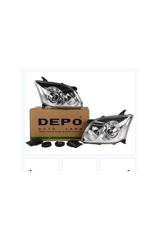 Toyota Uyumlu Avensis 2003-2006 Depo Sol Far Elektrikli 81170-05160