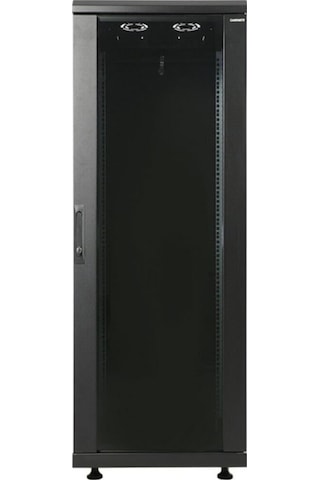 Canovate 42u 800x1000mm 19'' Dikili Tip Network Rack Kabinet Siyah 2 Yıl Üretici Garantili