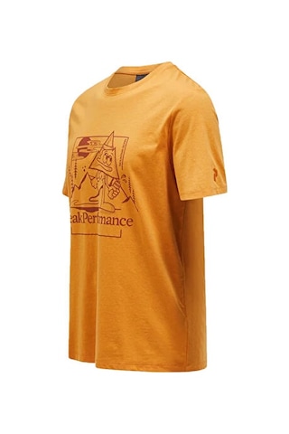 Peak Performance M Explore Graphıc Tee Erkek Günlük Tişört G79744040t Turuncu