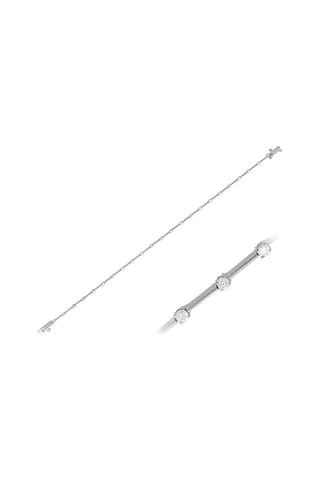 Sirius F Renk 0.60 Karat Pırlanta Su Yolu Bileklik 0810B0003