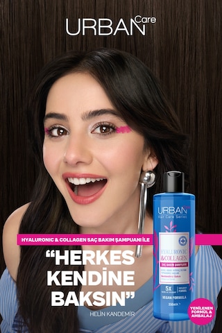Urban Care Hyaluronic Acid & Collagen Şampuan 350 Ml Beyaz