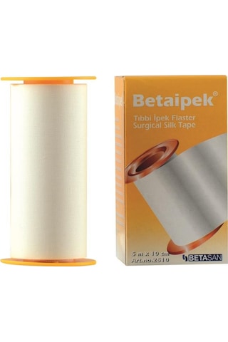 Betaipek Flaster Bant İpek Plaster 5 M x 10 CM 10'lu