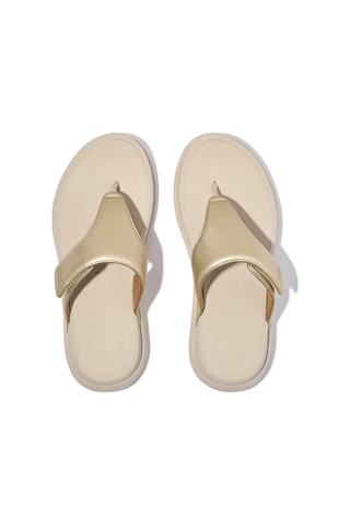 Roncato 675 Platino Terlik Kadın Diğer Iw1-090 /675 /a99 Fitflop F-mode Go Adjustable Flatform Toe-post Platin