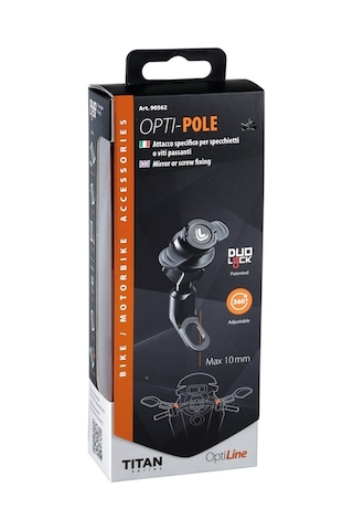 Lampa Titan Opti-Pole Ayna Çubuğu Altına Telefon Bağlantı Aparatı