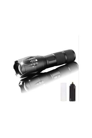 Beyaz , Sarı Ve Mor Renk Aydınlatma Q5 Led El Fener Watton Wt-610
