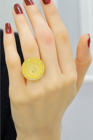 Çeyrekli Yüzük 8 Ayar